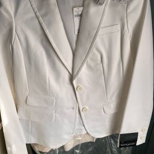 COPY - Banana Republic White pants suite with Jacket